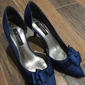 Blue heels